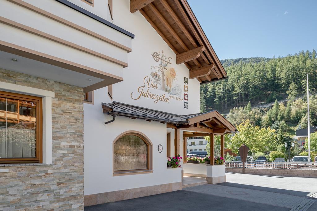 Garni Vierjahreszeiten Sölden Esterno foto